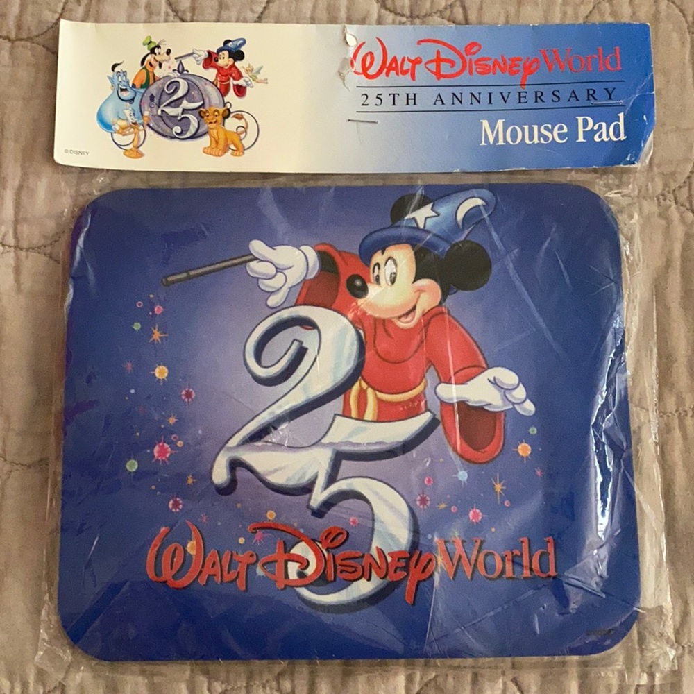 Walt Disney World 25th Anniversary Mouse Pad